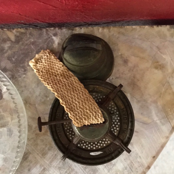 P&A Eagle Accents Vintage Glass Pa Eagle Oil Lamp Poshmark